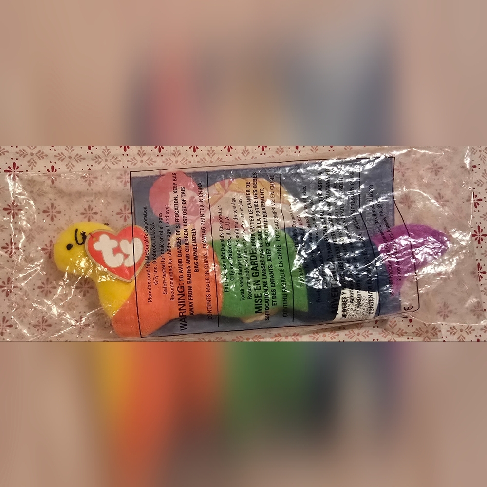 Mcdonalds TY Beanie Baby Inch Still In Package